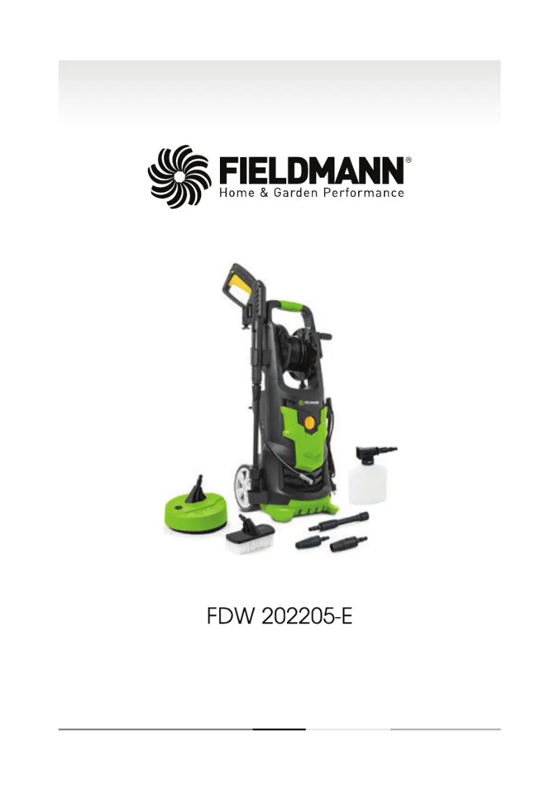 Page n°1 - Manuel utilisateur Fieldmann FDW 202205-E