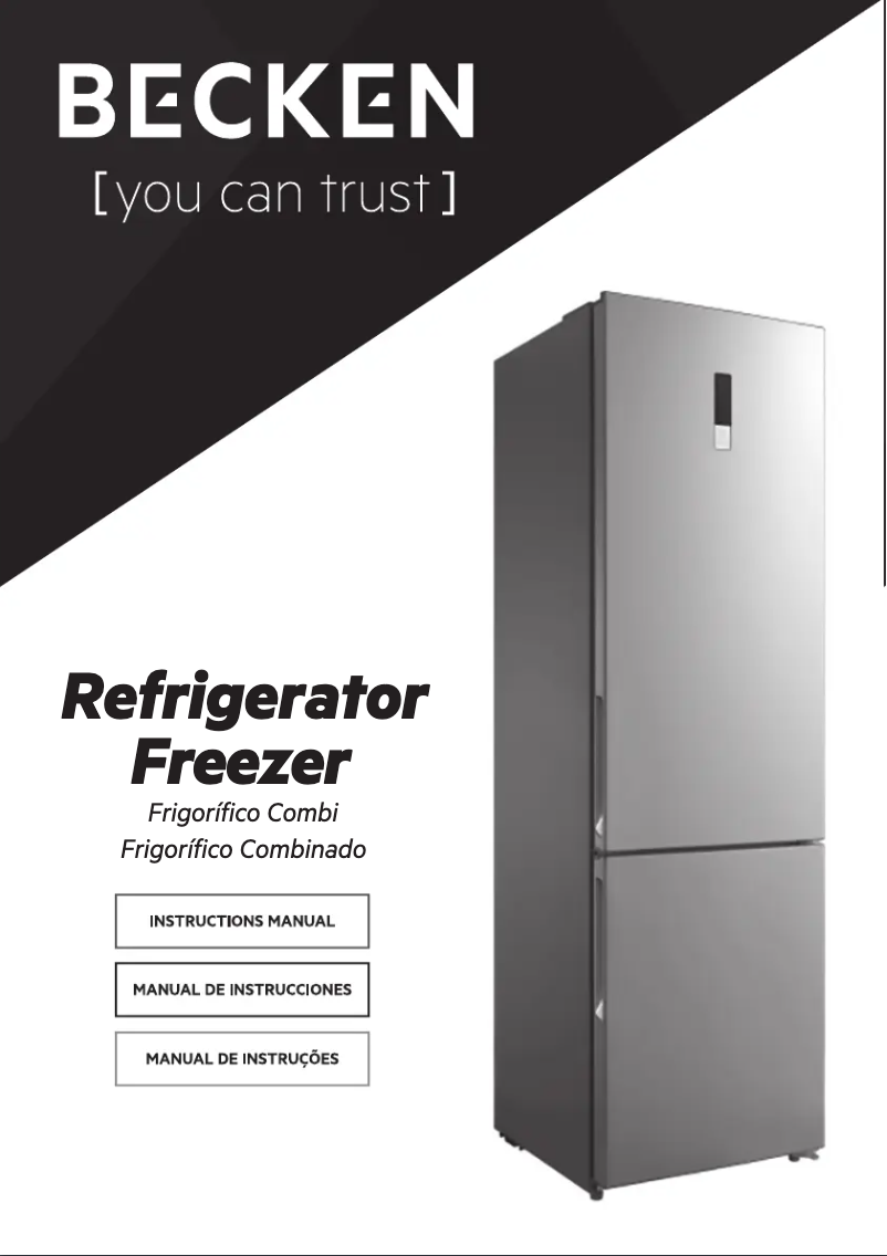 Page 1 de la notice Manuel utilisateur Becken BC5217 IX