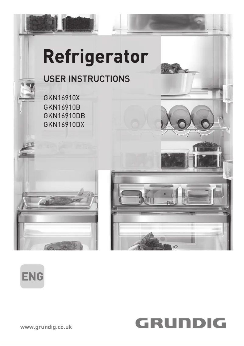 Imagen de la primera página del manual del dispositivo GKN 16910 DX