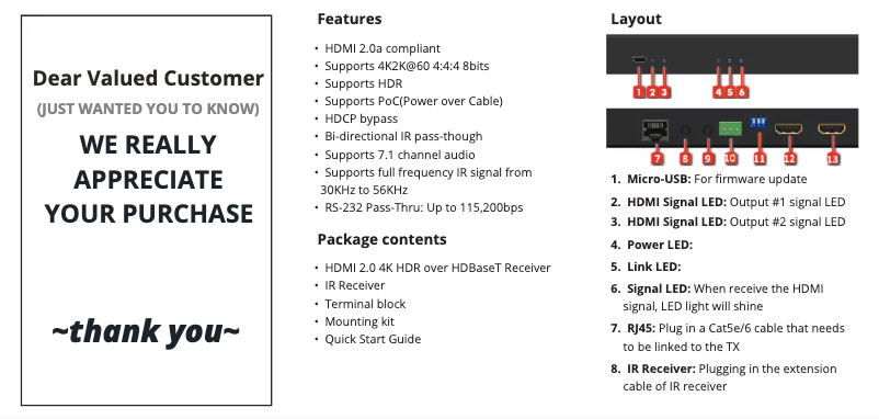 Page 1 de la notice Manuel utilisateur Siig CE-H24P11-S1