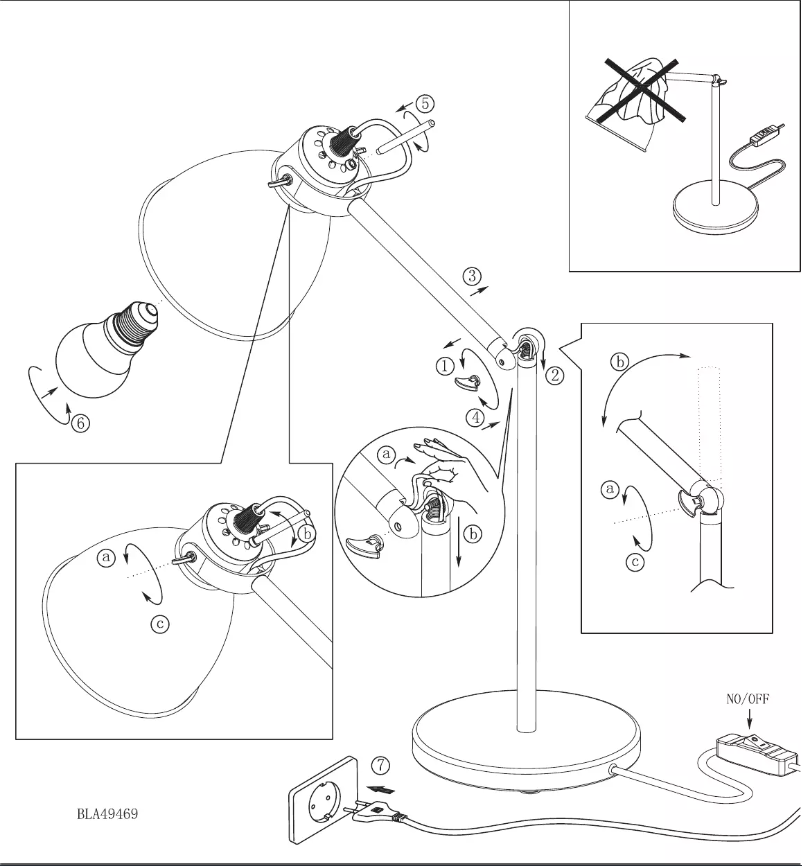 Page n°1 - Manuel utilisateur Eglo Priddy