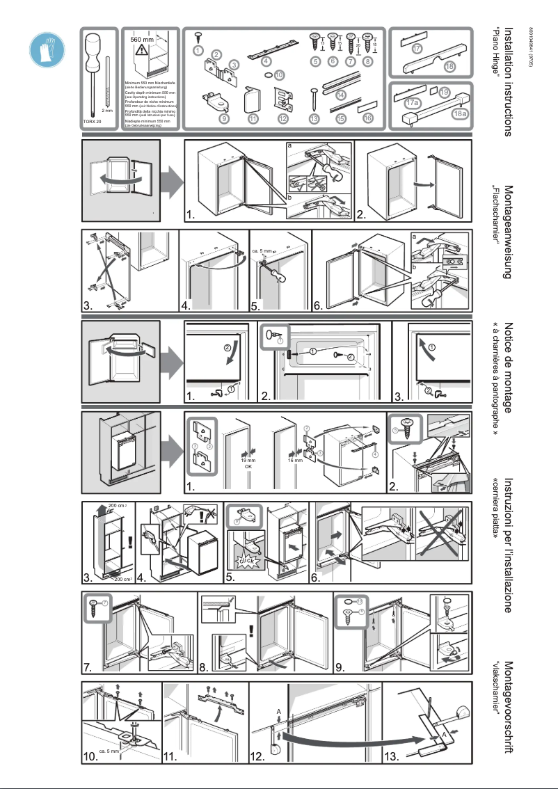 Page n°1 - Guide d'installation Neff G5614X8