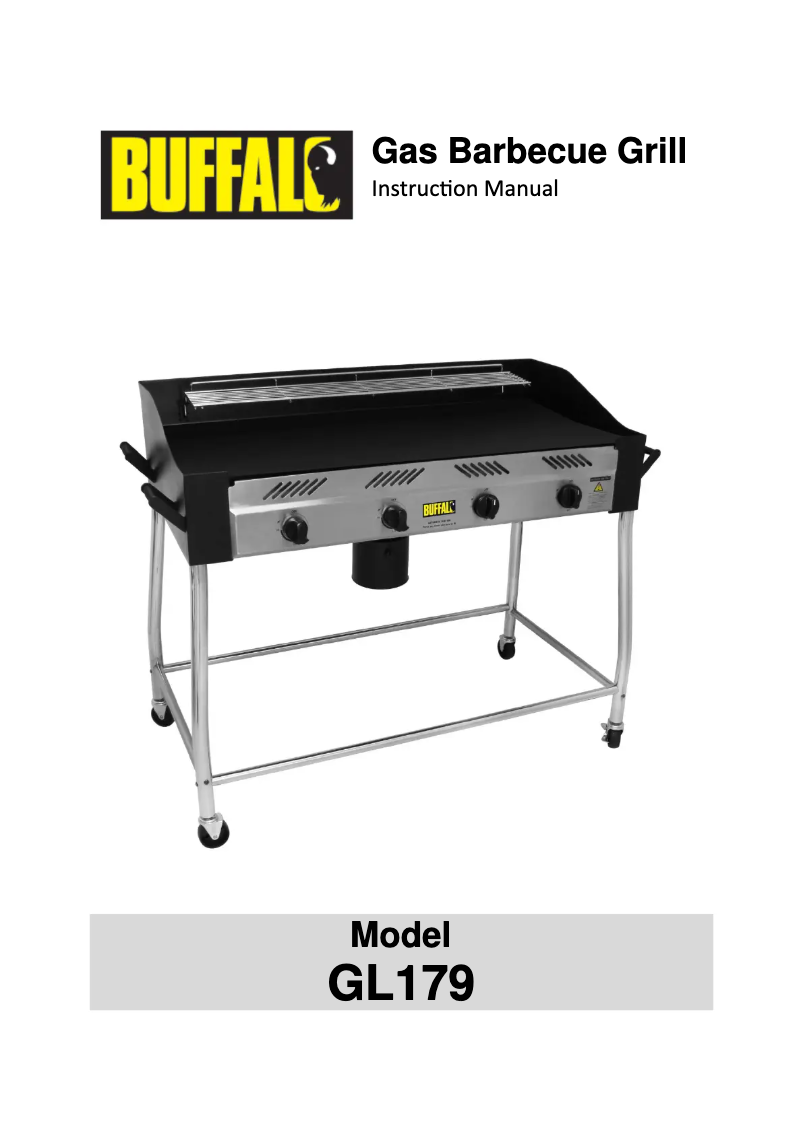 Page 1 de la notice Manuel utilisateur Buffalo GL179