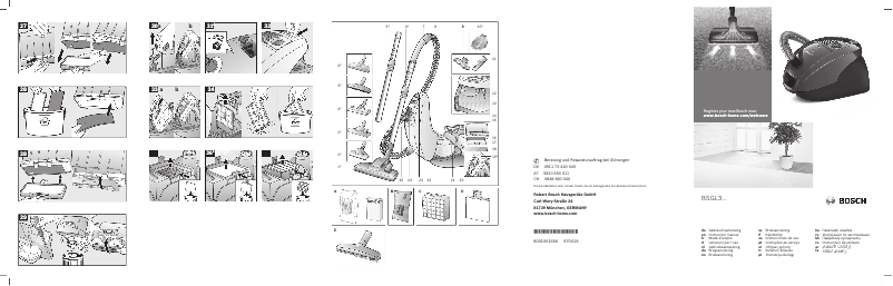 Page n°1 - Manuel utilisateur Bosch BSGL32282