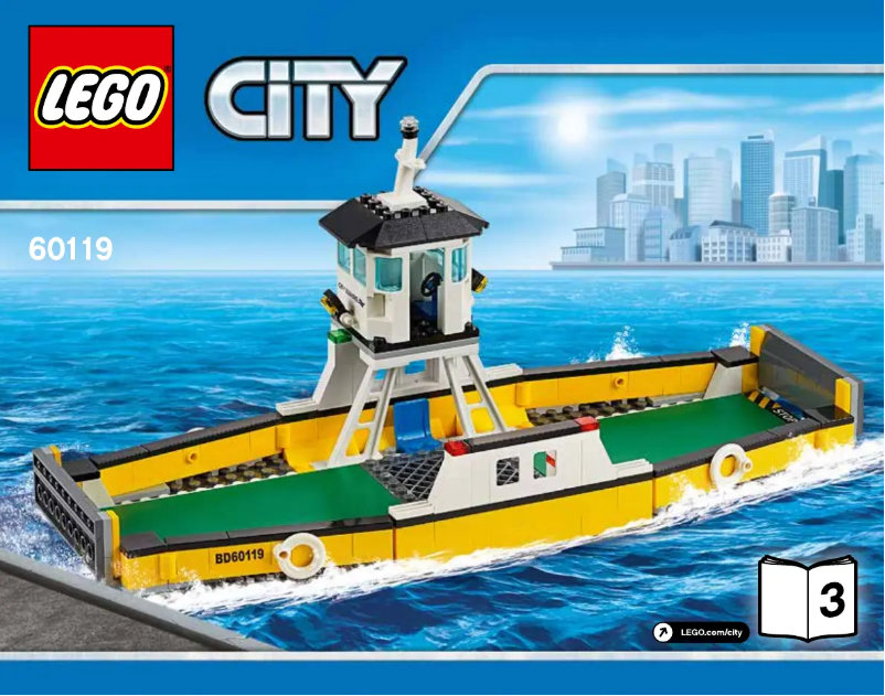 Page 1 de la notice Manuel utilisateur Lego City 60119