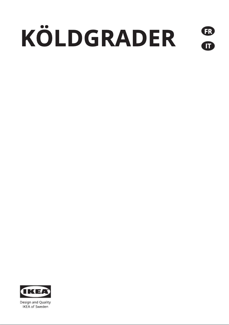 Image de la première page du manuel de l'appareil KÖLDGRADER 505.527.44