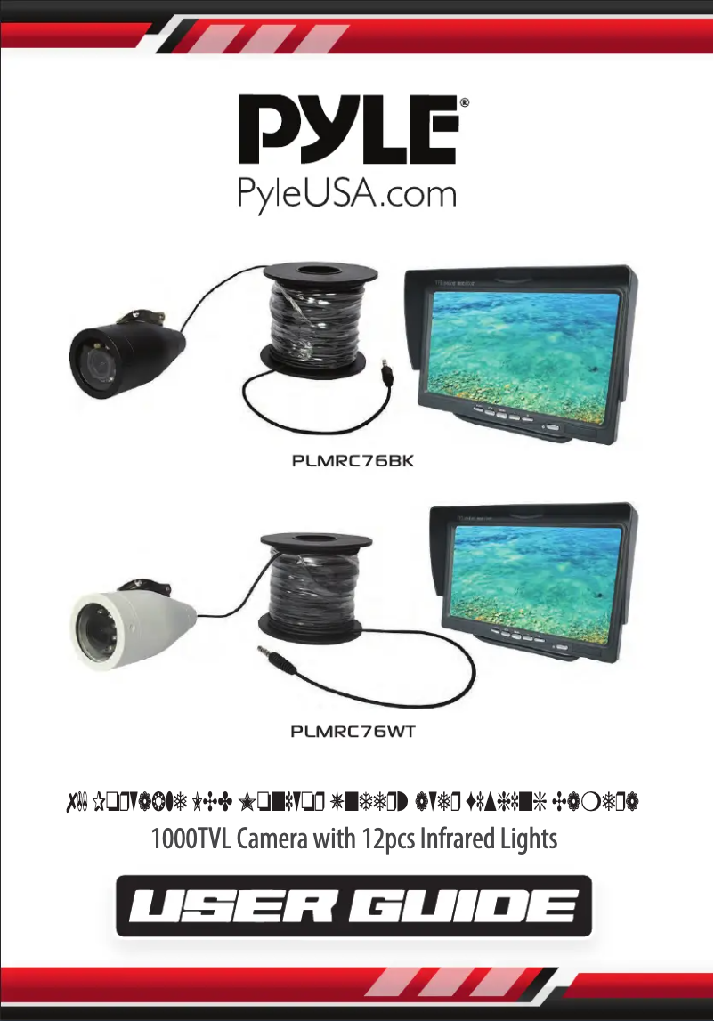 Page n°1 - Manuel utilisateur Pyle PLMRC76BK