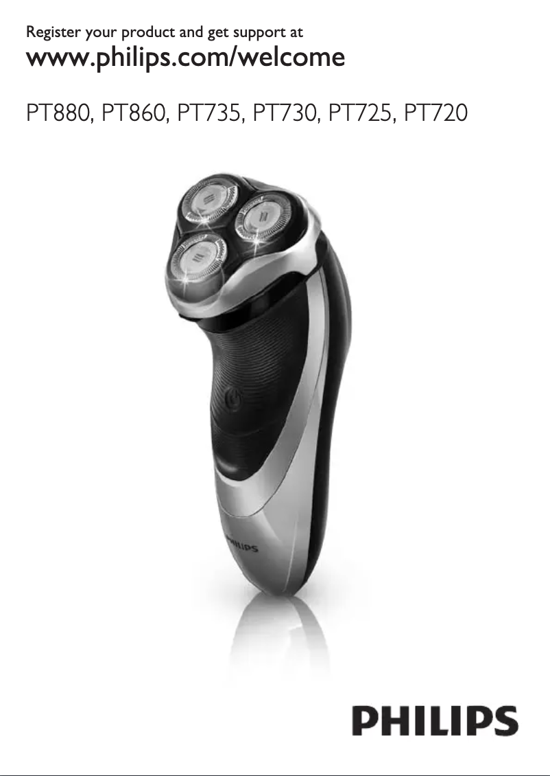 Imagen de la primera página del manual del dispositivo PowerTouch Plus PT880