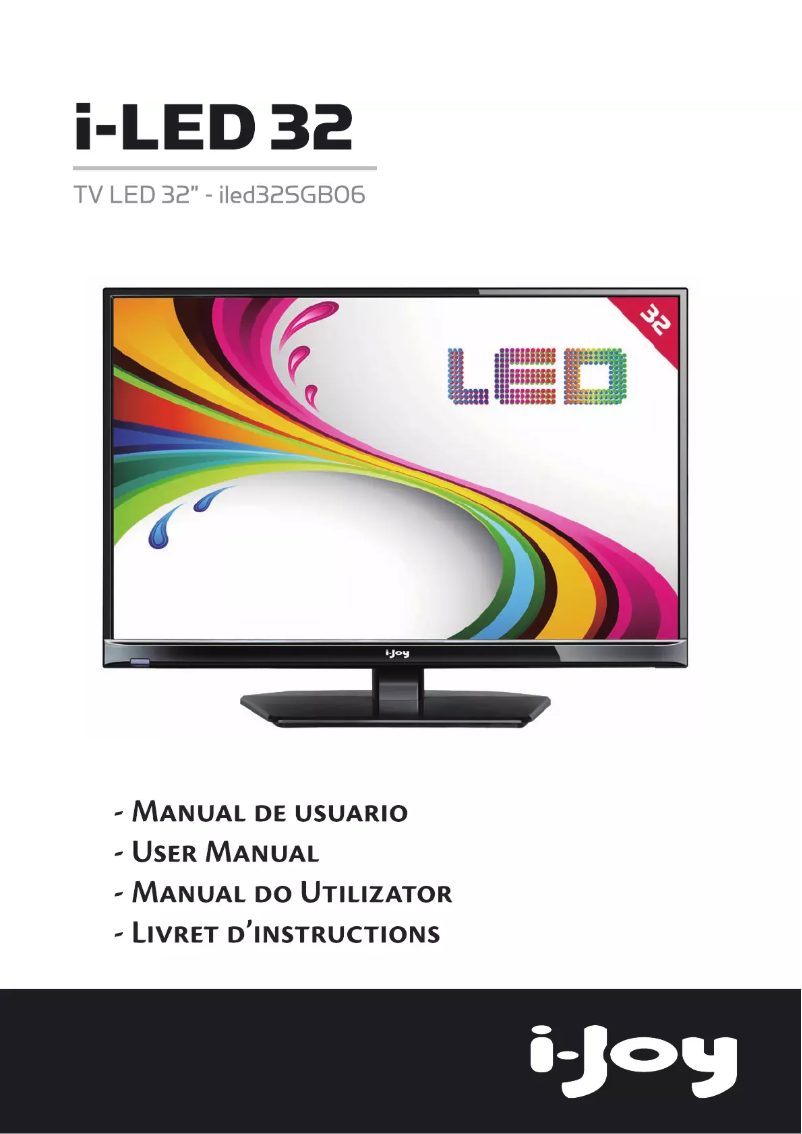 Page n°1 - Manuel utilisateur i-Joy I-LED 32