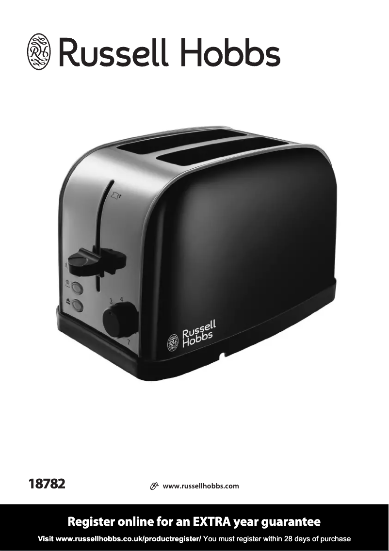 Image de la première page du manuel de l'appareil Dorchester 18783