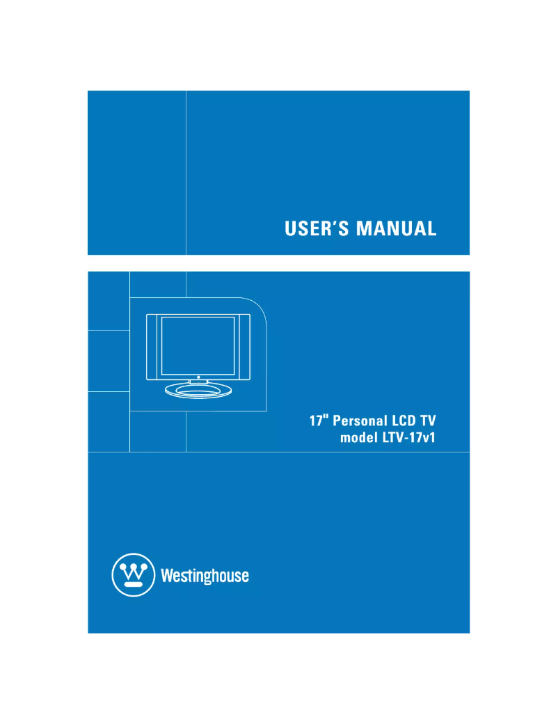 Image de la première page du manuel de l'appareil LTV-17V1 SL