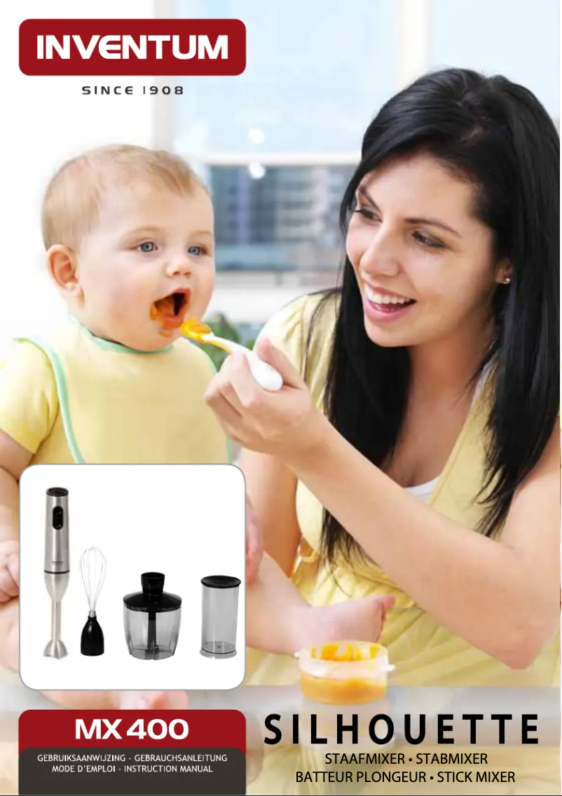 Page n°1 - Manuel utilisateur Inventum MX400