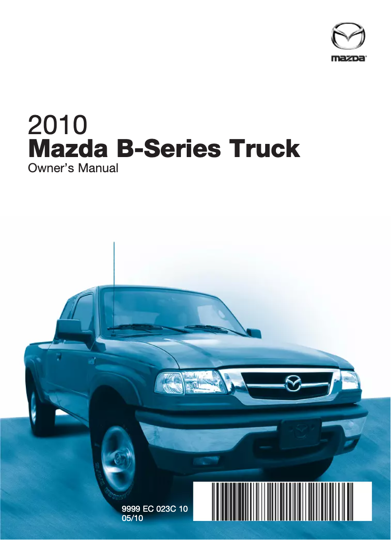 Page 1 de la notice Manuel utilisateur Mazda B-Series (2010)