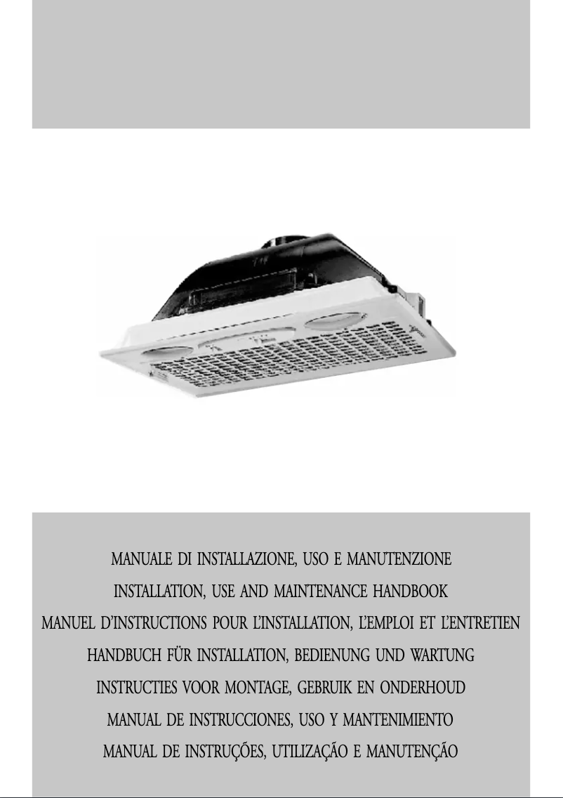 Image de la première page du manuel de l'appareil KIL52