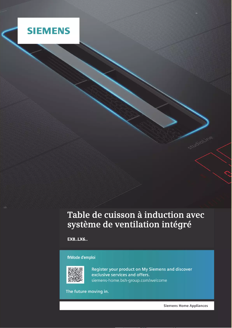Image de la première page du manuel de l'appareil iQ700 EX875LX67E