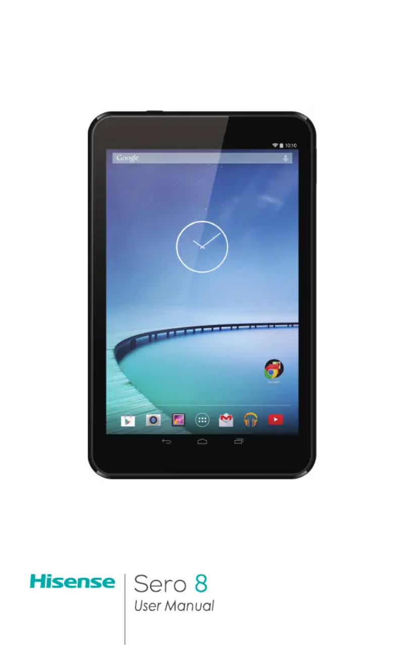 Page n°1 - Manuel utilisateur Hisense Sero 8