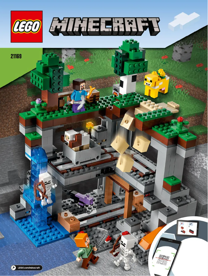 Image de la première page du manuel de l'appareil Minecraft 21169