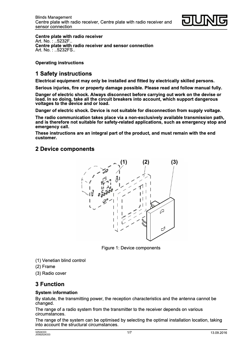 Image de la première page du manuel de l'appareil ME5232FS