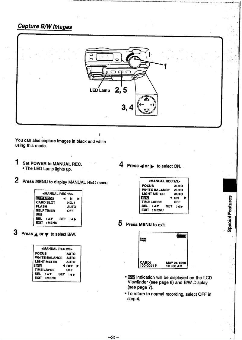 Page 1 de la notice Manuel utilisateur Panasonic NV-DCF7
