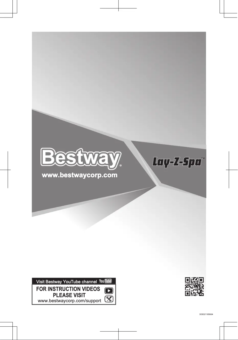 Page 1 de la notice Manuel utilisateur Bestway Lay-Z Spa Monaco BW54113
