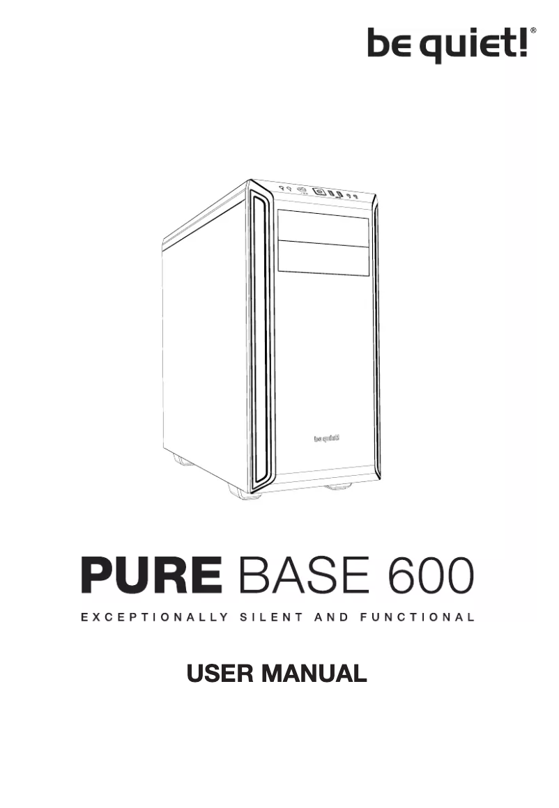 Image de la première page du manuel de l'appareil Pure Base 600