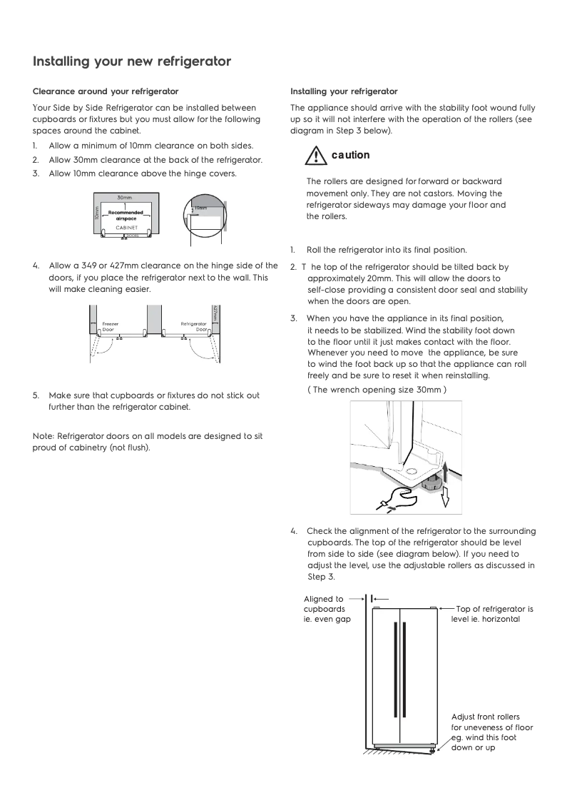 Page n°1 - Guide d'installation Electrolux ESE5301AG