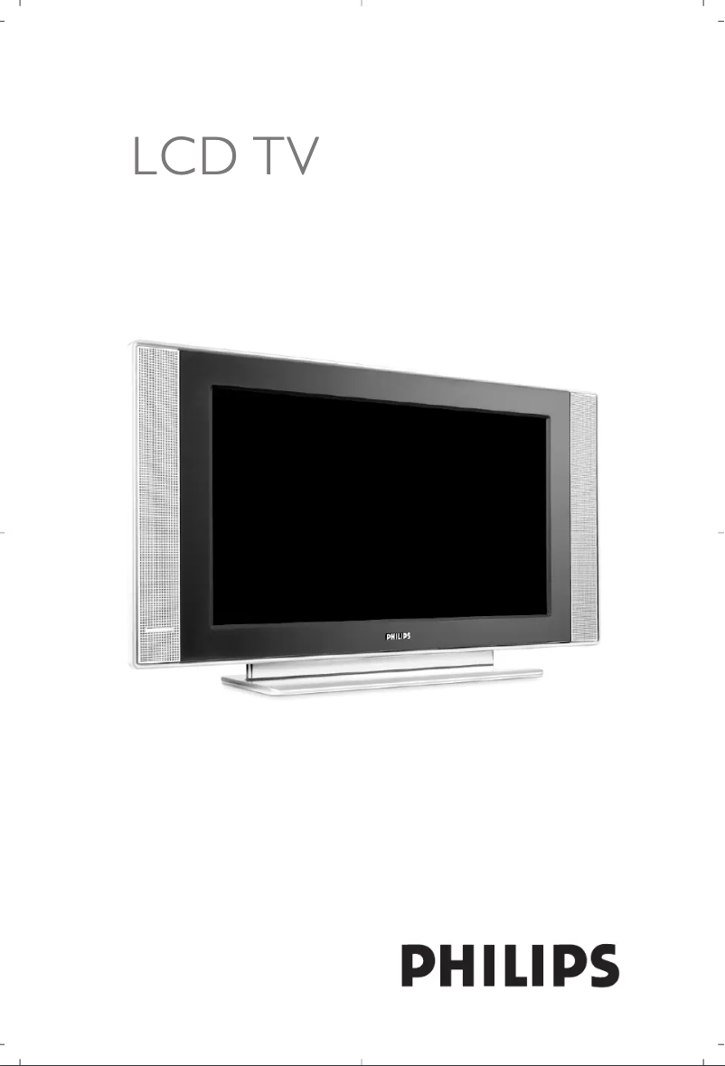 First page image of the manual for 32PF4320