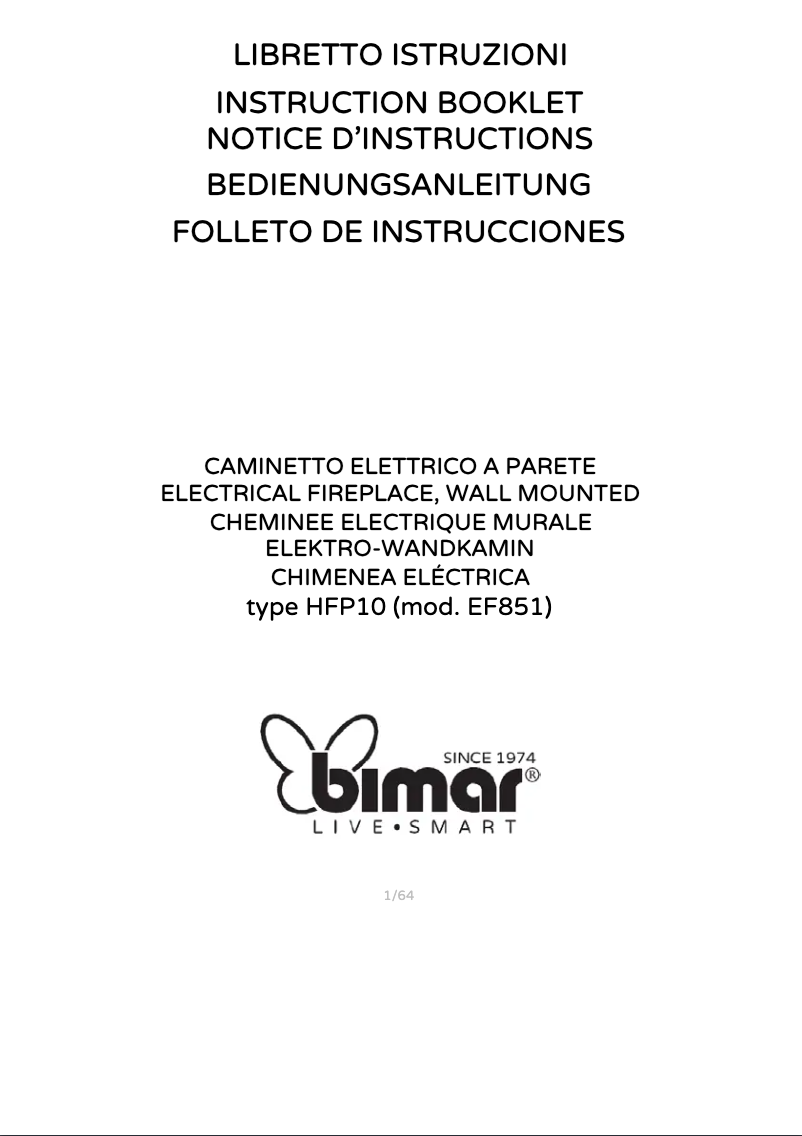 Image de la première page du manuel de l'appareil HFP10