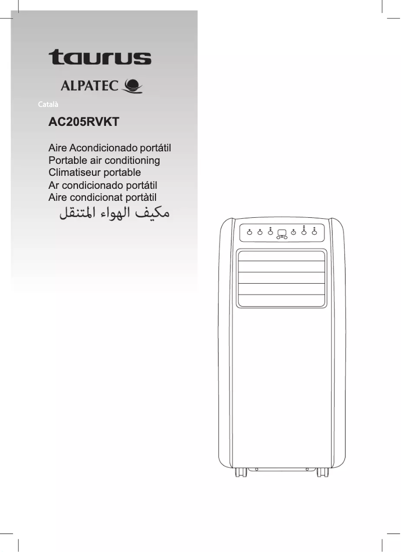 Page n°1 - Manuel utilisateur Taurus AC205RVKT