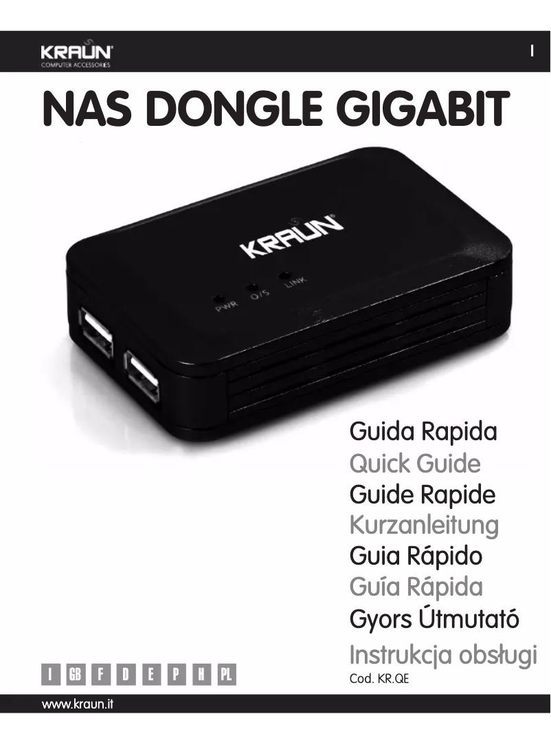 Image de la première page du manuel de l'appareil KR.QE