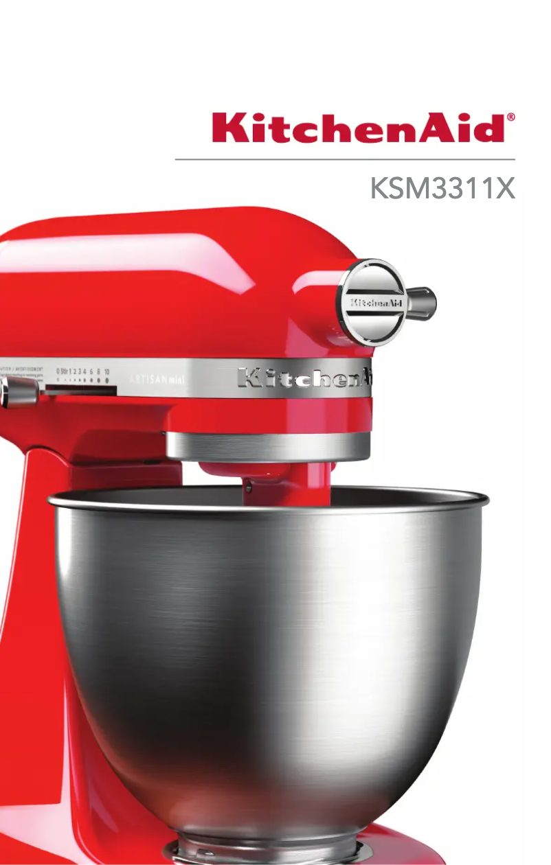 Página 1 del manual Manual de uso y mantenimiento KitchenAid KSM3311XPH