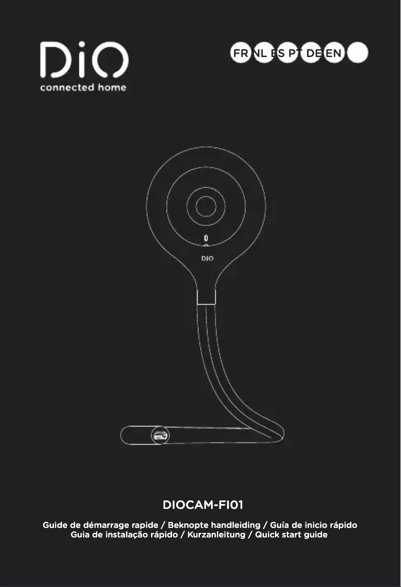 Image de la première page du manuel de l'appareil DIOCAM-FI01