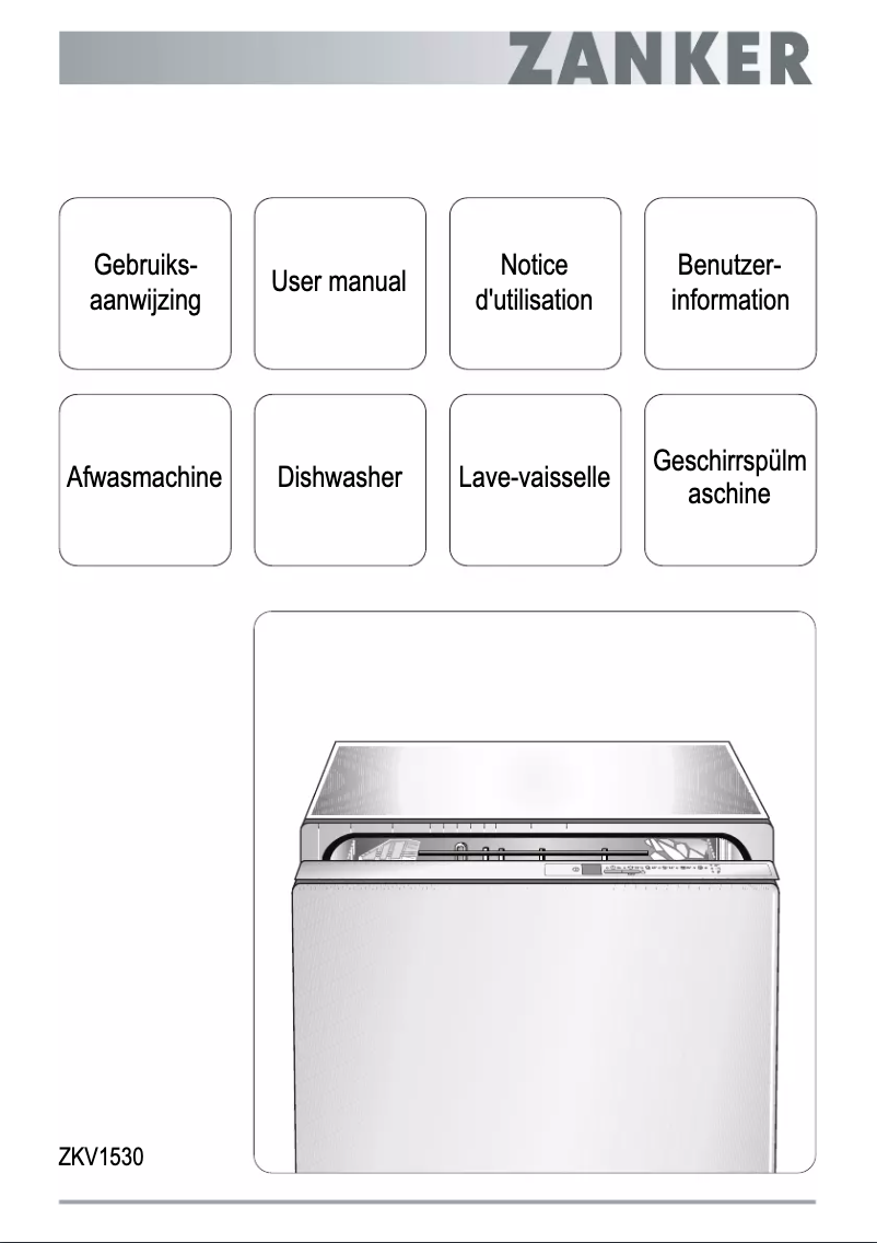 Page 1 de la notice Manuel utilisateur Zanker ZKV1530