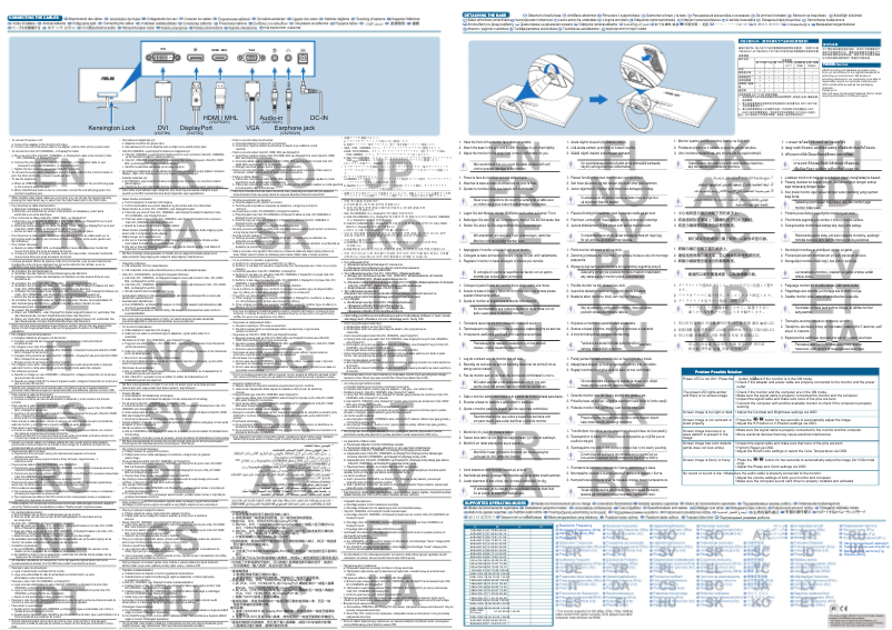 Image de la première page du manuel de l'appareil VX279H-W