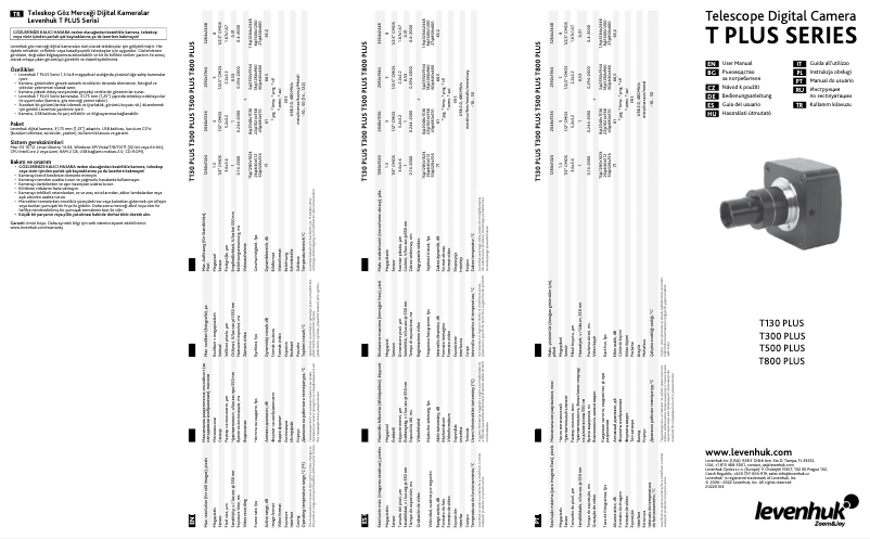 Image de la première page du manuel de l'appareil T800 Plus