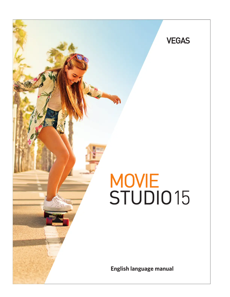 Page 1 de la notice Manuel utilisateur Sony Vegas Movie Studio 15