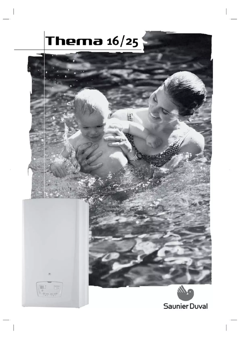 Página 1 del manual Manual de usuario Saunier Duval Thema 16
