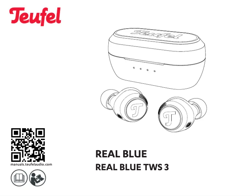 Page 1 de la notice Guide de démarrage rapide Teufel Real Blue TWS 3