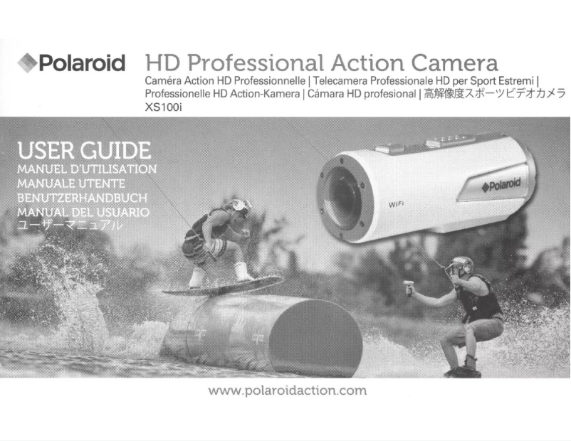 Page n°1 - Manuel utilisateur Polaroid XS100i