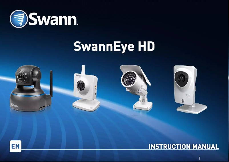 Page 1 de la notice Manuel utilisateur Swann Eye ADS-460