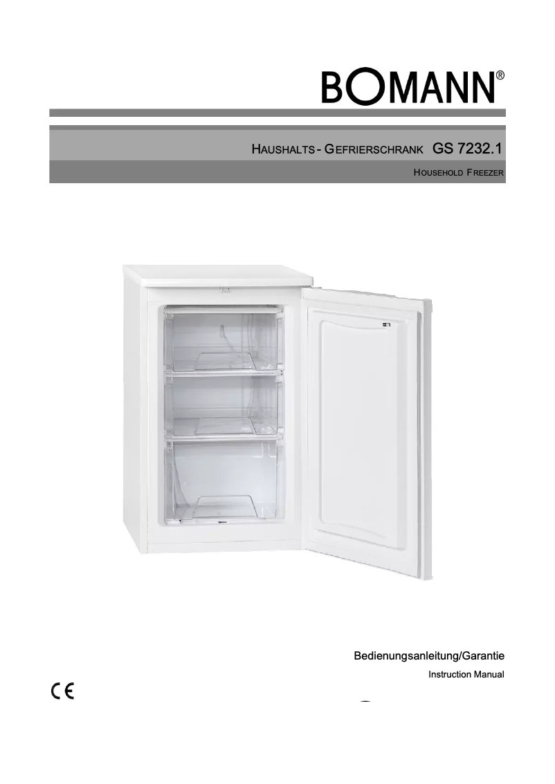 Image de la première page du manuel de l'appareil GS 7232.1