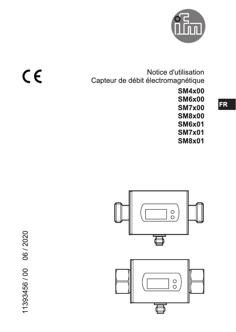 Image de la première page du manuel de l'appareil SM7001