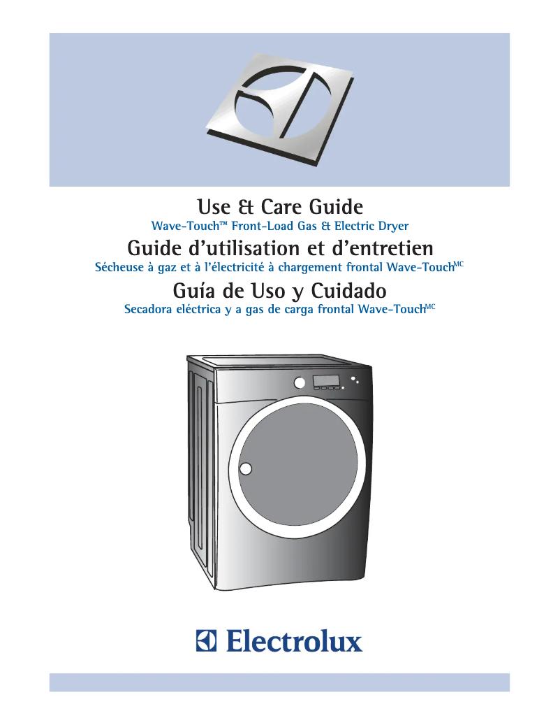 Page n°1 - Manuel utilisateur Electrolux EWMGD65IMB
