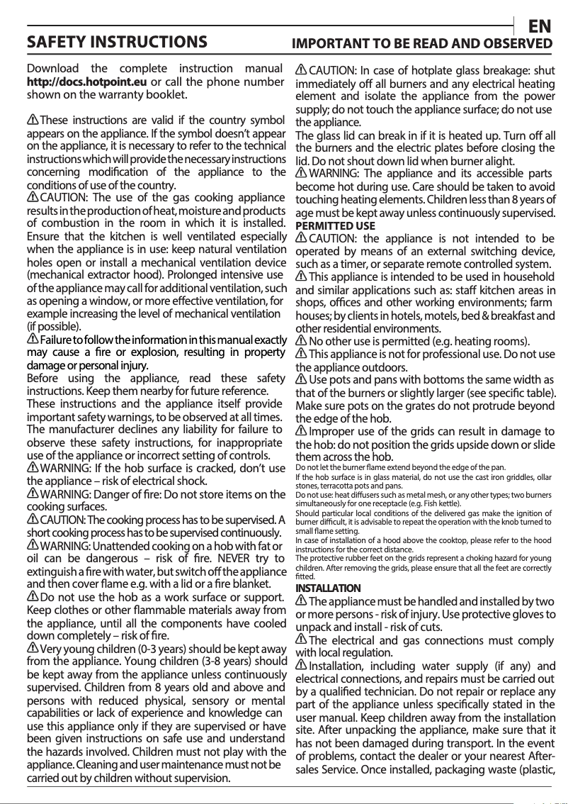 Image de la première page du manuel de l'appareil HAGS 72F/BK