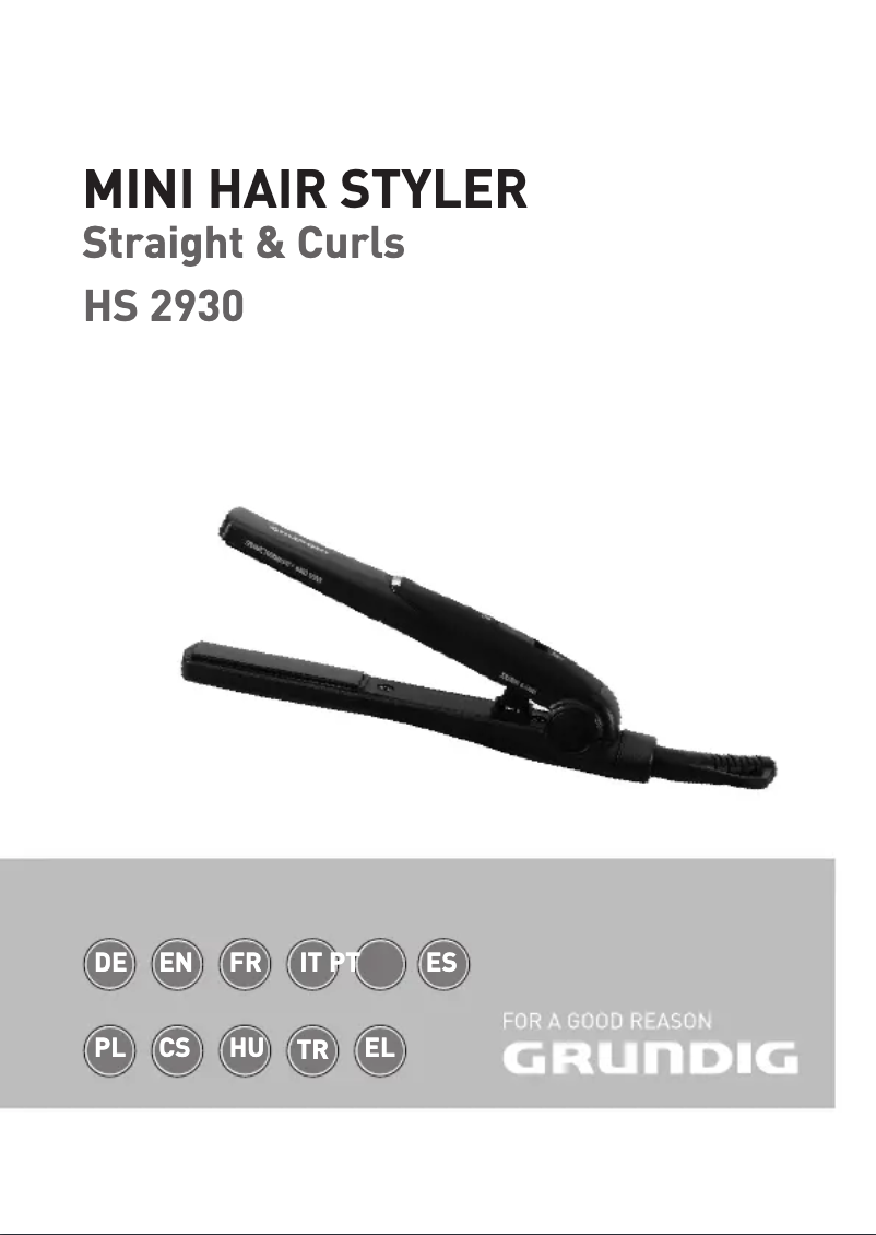 Page n°1 - Manuel utilisateur Grundig GMK0200