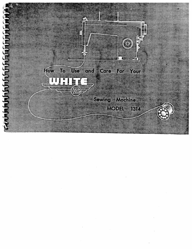 Image de la première page du manuel de l'appareil W1314
