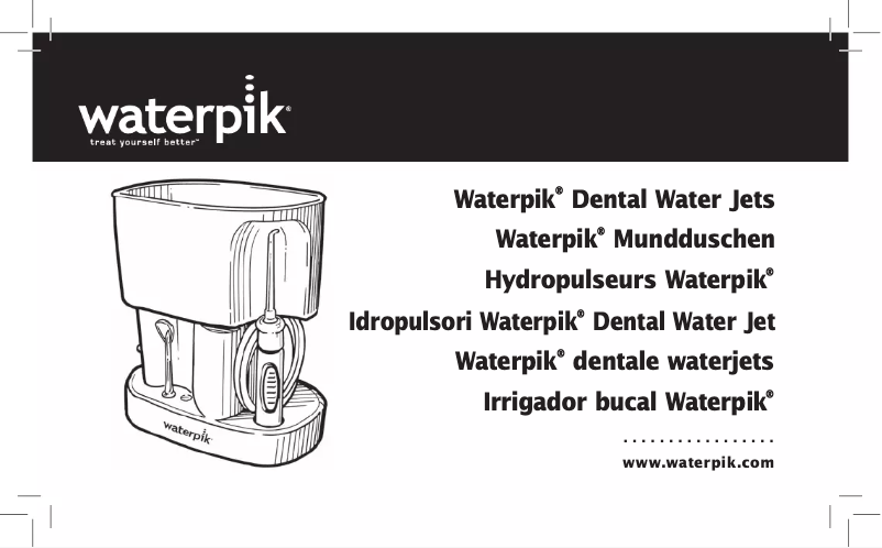 Page 1 de la notice Manuel utilisateur Waterpik WP-60