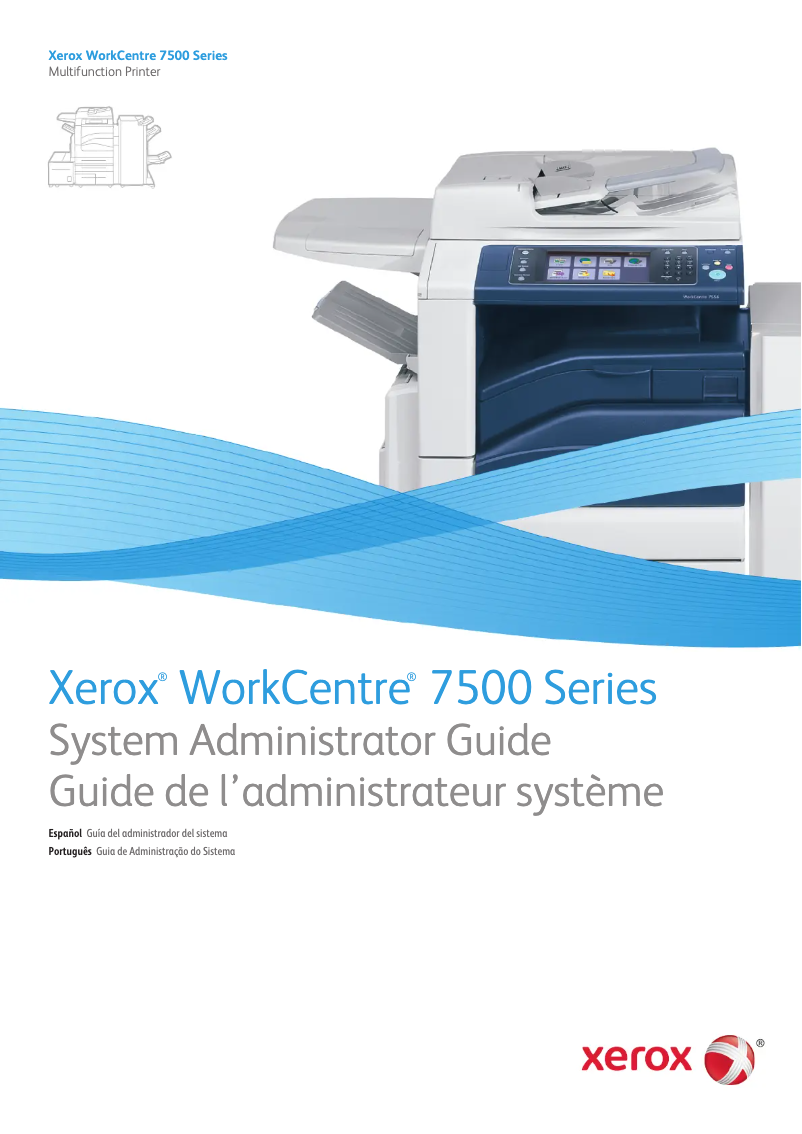 Page n°1 - Manuel utilisateur Xerox WorkCentre 7545V_RB