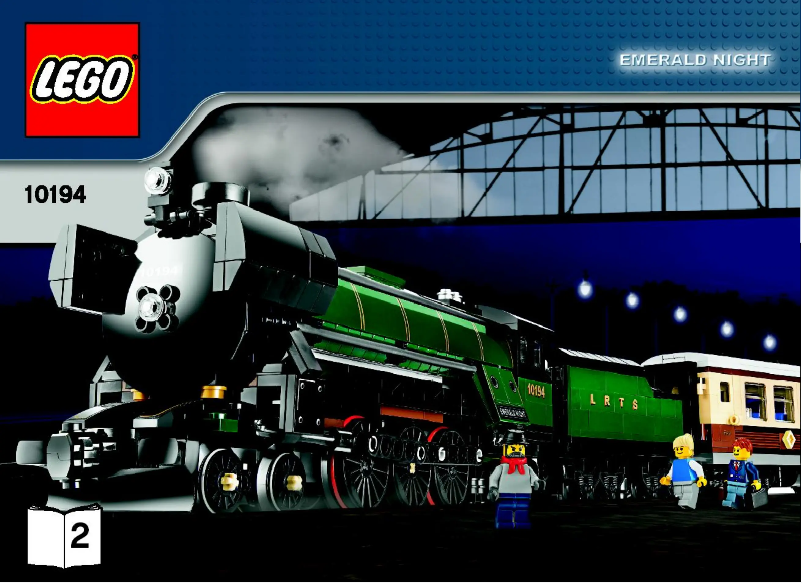 Page 1 de la notice Manuel utilisateur Lego Emerald Night