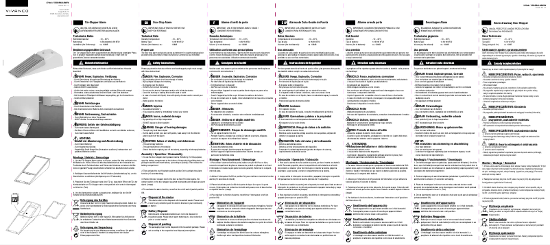 Page n°1 - Manuel utilisateur Vivanco 37684